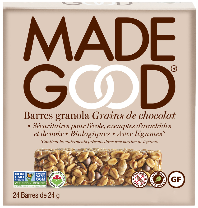 Made Good Granola Bars Chocolate Chip Servomax Inc.