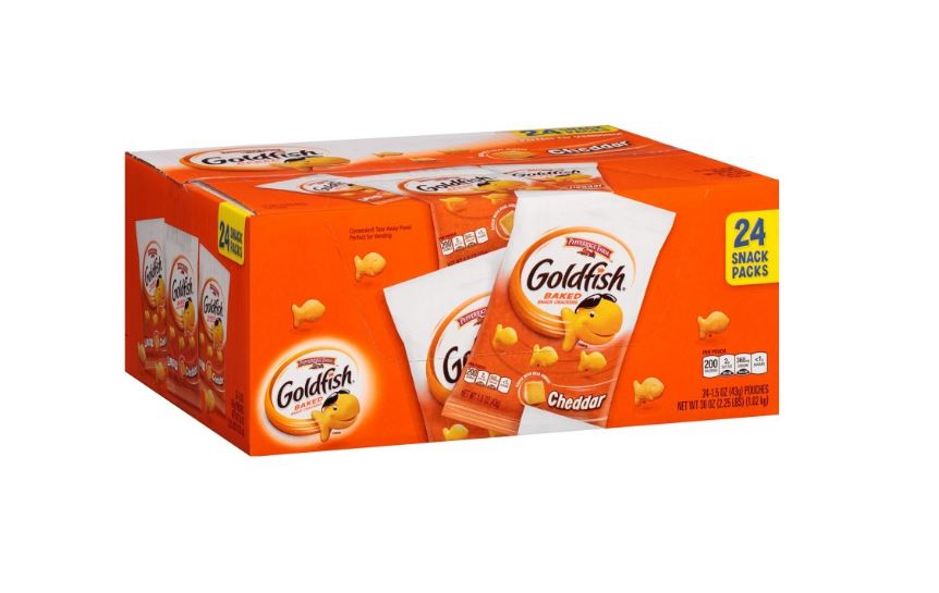 PEPPERIDGE FARM Mini Craquelins Goldfish Baked Snack Crackers (1x24x43g)