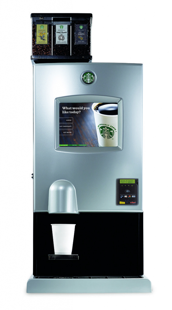 Machine à café Starbucks Icup Digitale Servomax Inc.