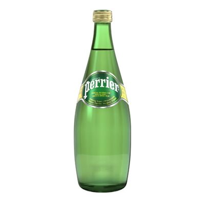 PERRIER Eau de Source - Carbonated Spring Water (24x330ml glassbottle)