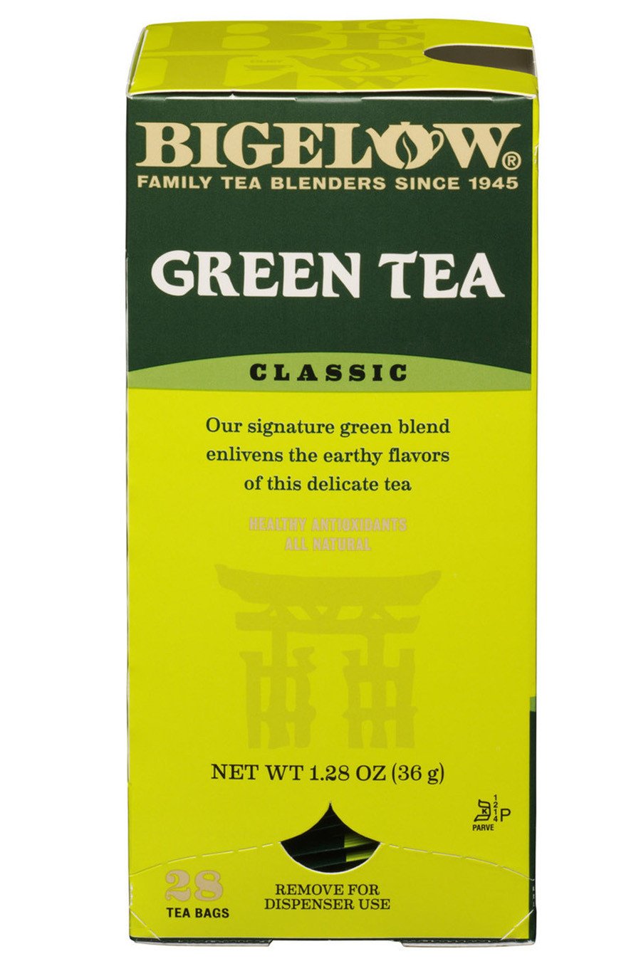 Bigelow Green Tea Classic Servomax Inc.