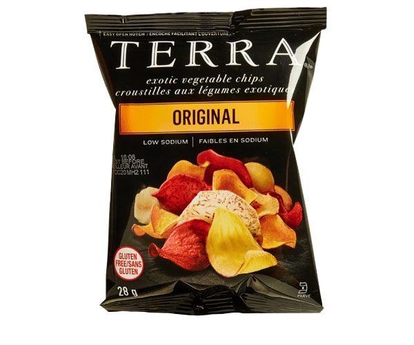 TERRA Croustilles Legumes Exotique Exotic Vegetable Chips (1x24x28g)