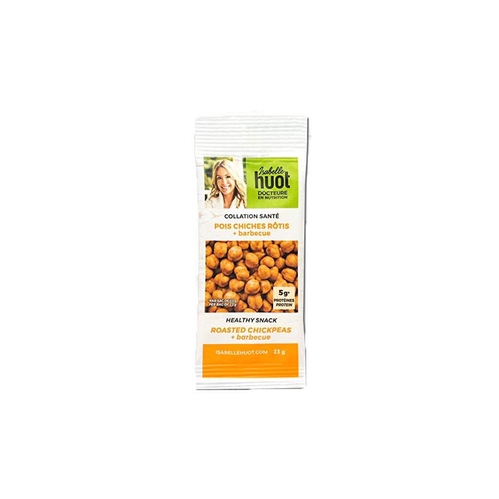 ISABELLE HUOT Roasted Chickpeas BBQ 18 Sachets isabelle-huot-roasted-chickpeas-bbq-18-sachets